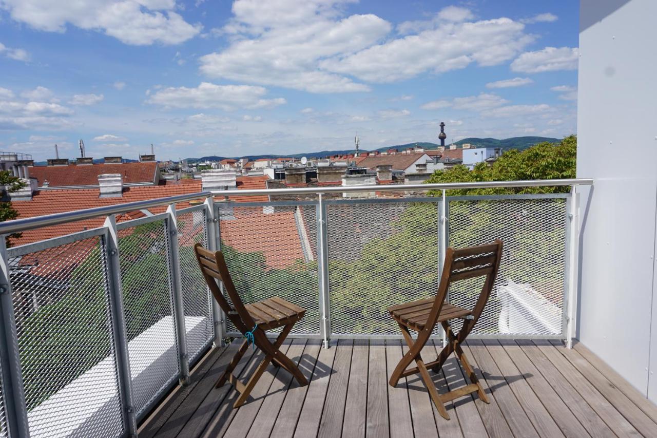 Augartenblick Penthauscombo 15/16 - Blick Zum Riesenrad Apartment Wien Ngoại thất bức ảnh