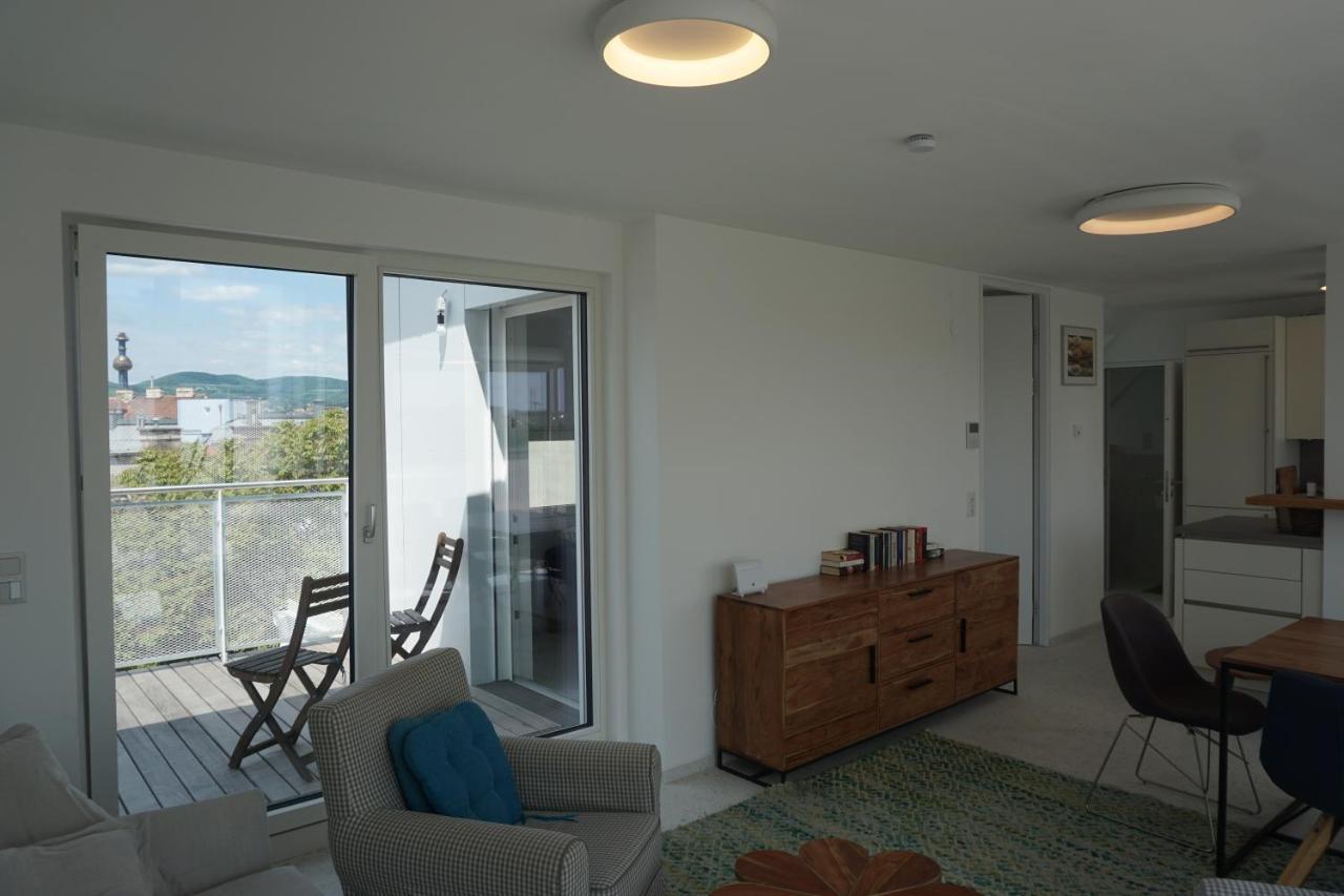 Augartenblick Penthauscombo 15/16 - Blick Zum Riesenrad Apartment Wien Ngoại thất bức ảnh