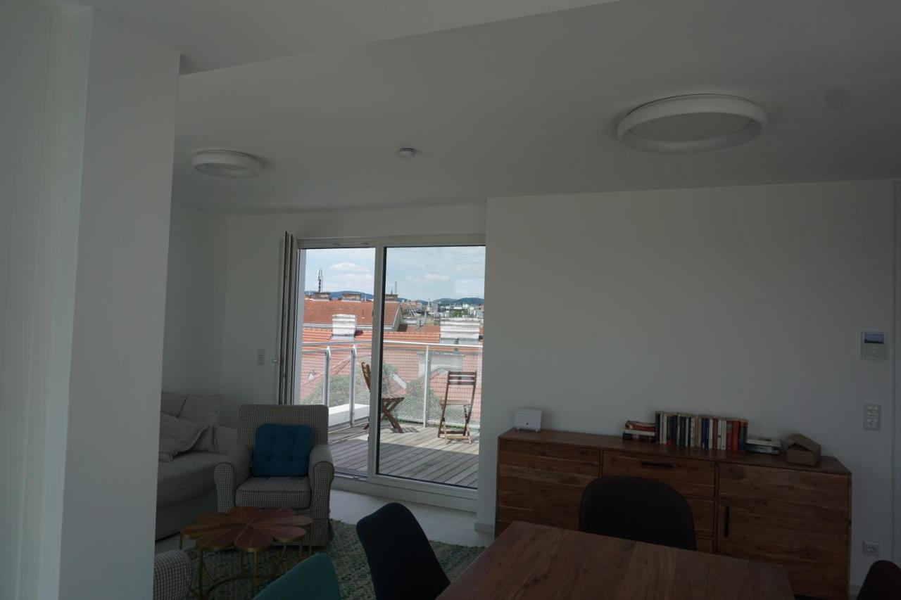 Augartenblick Penthauscombo 15/16 - Blick Zum Riesenrad Apartment Wien Ngoại thất bức ảnh
