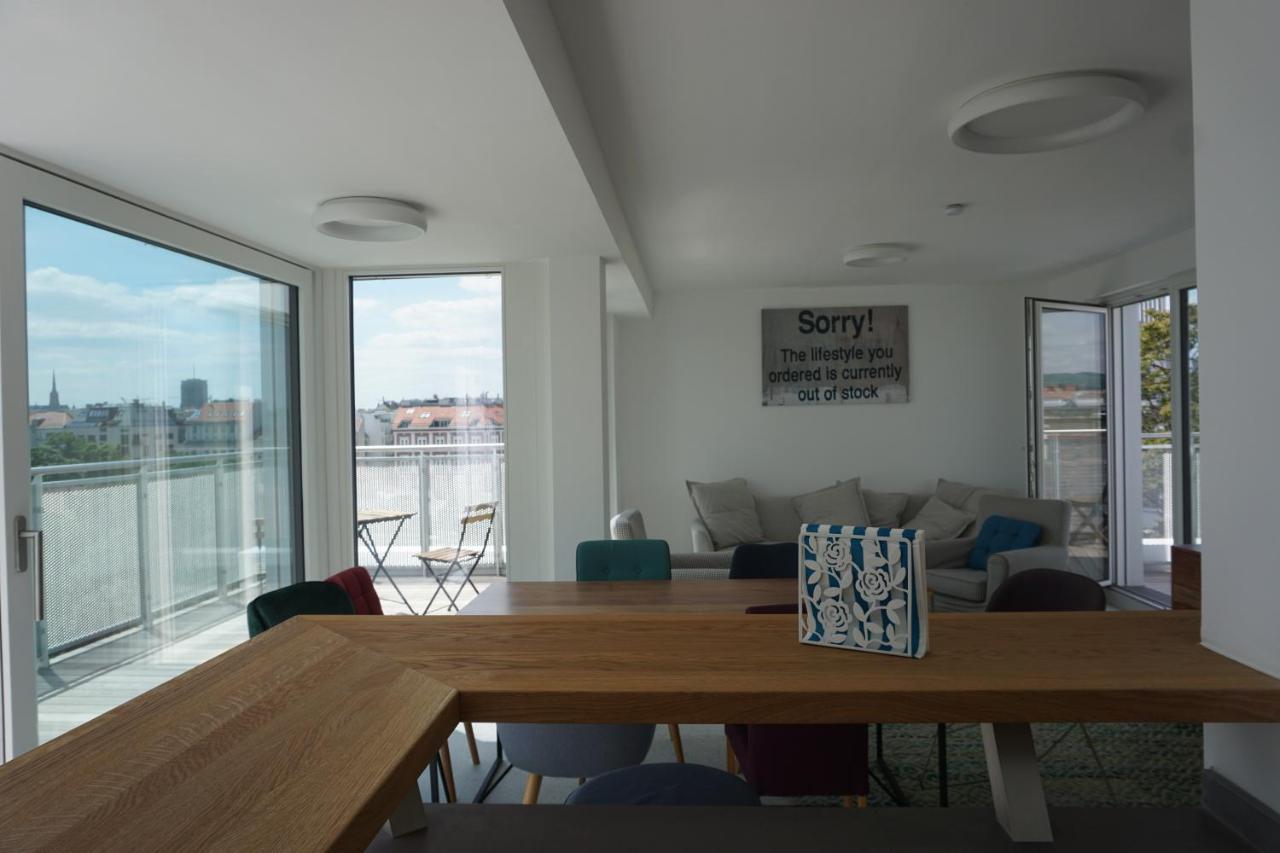 Augartenblick Penthauscombo 15/16 - Blick Zum Riesenrad Apartment Wien Ngoại thất bức ảnh